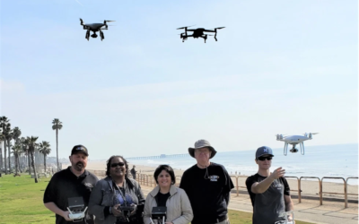 OC Register: Fullerton College’s drone program is growing, now helping shark research