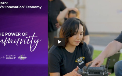 OC World highlights the Drone Lab as a way to earn and learn.